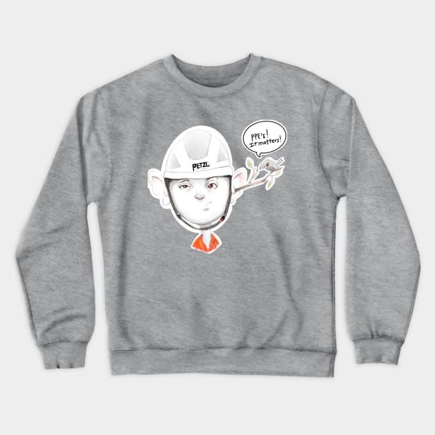 PPE’s matter Crewneck Sweatshirt by Nidimar